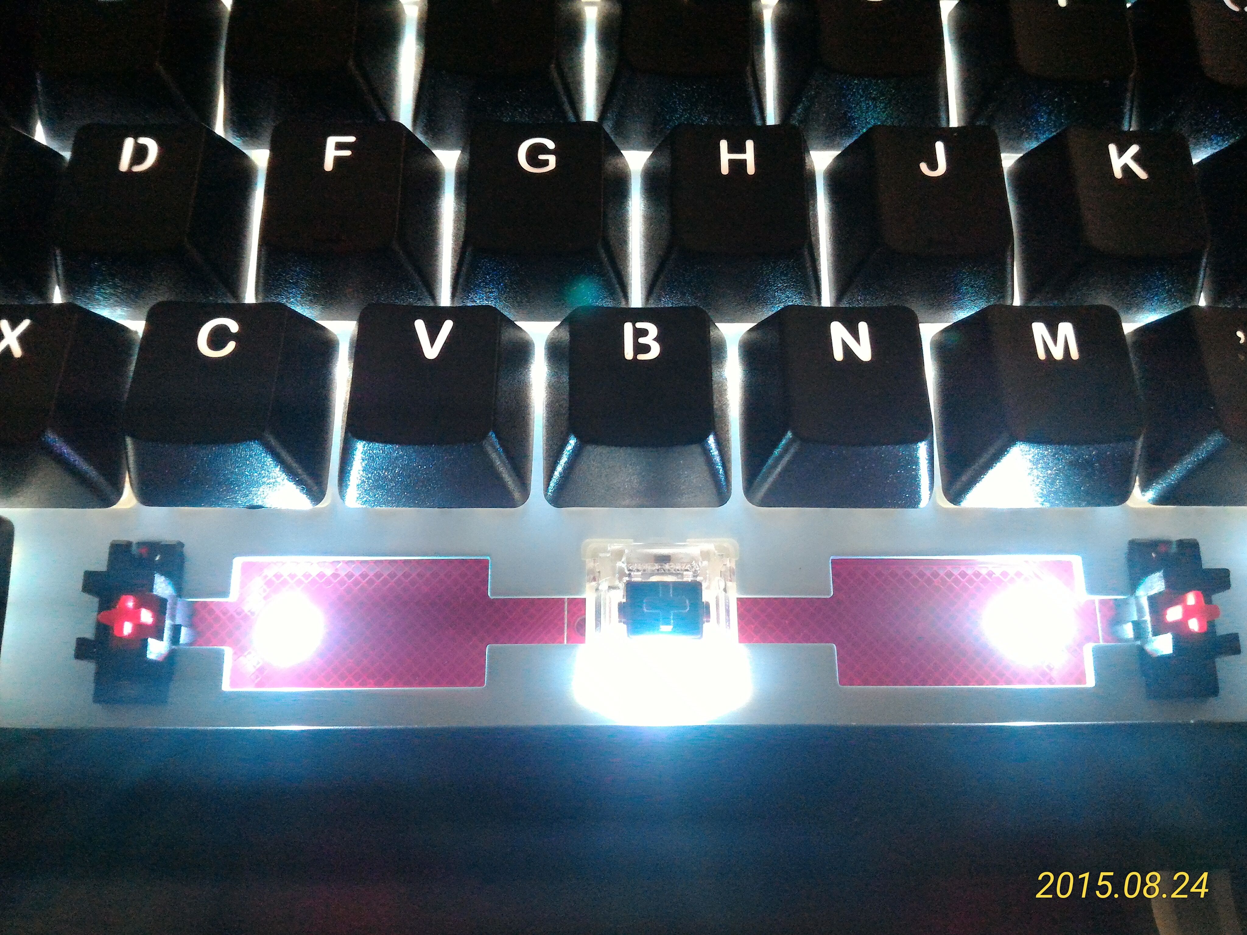 Shine 5 space bar LED