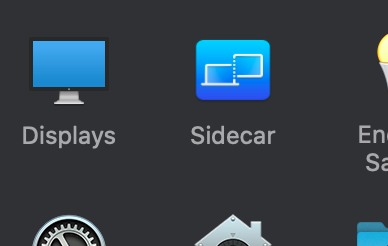 Sidecar Preference Icon